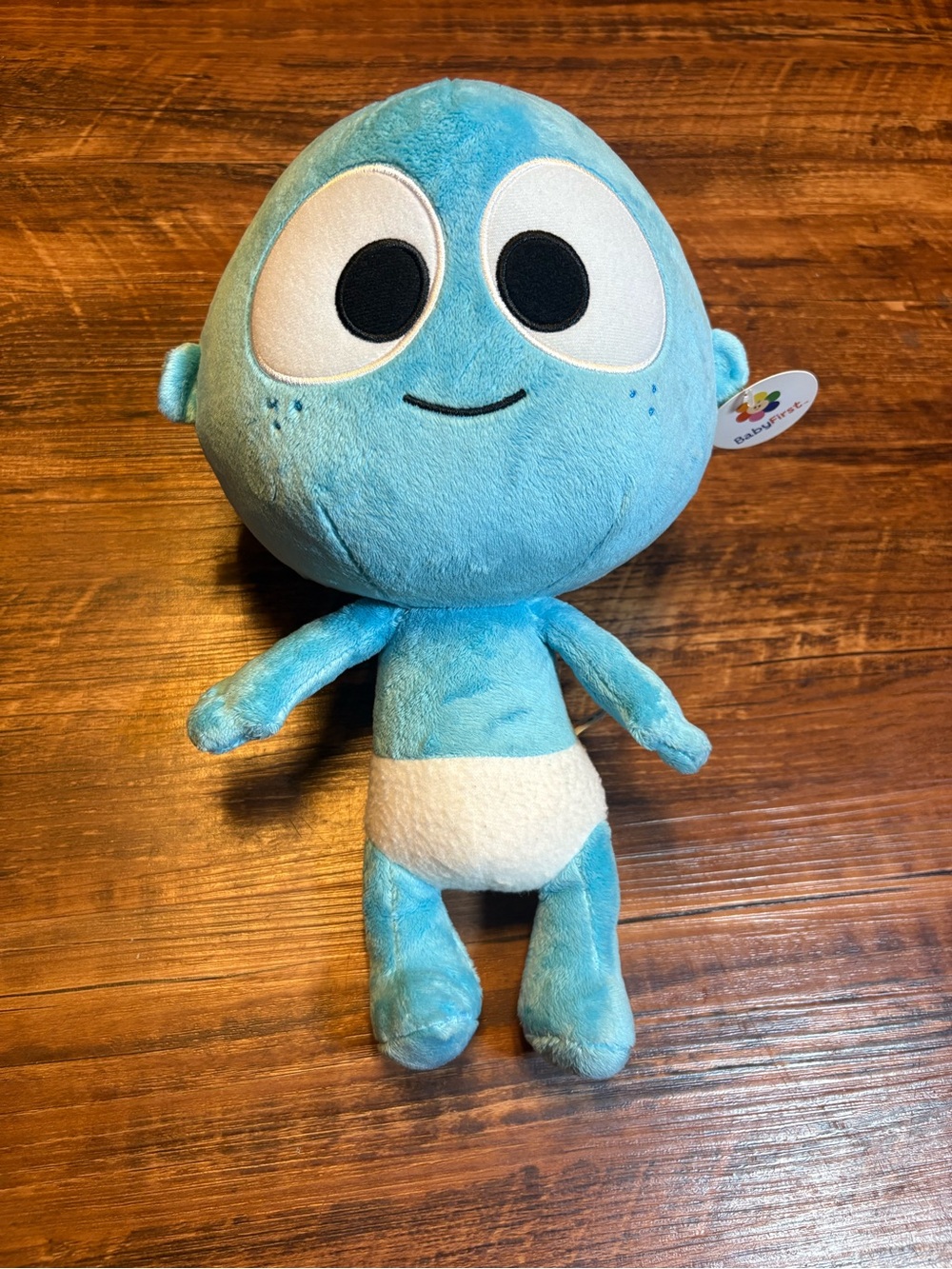 BabyFirst TV Blue GooGoo Giggle Plush Stuffed Toy Boy Doll with Sound NWT